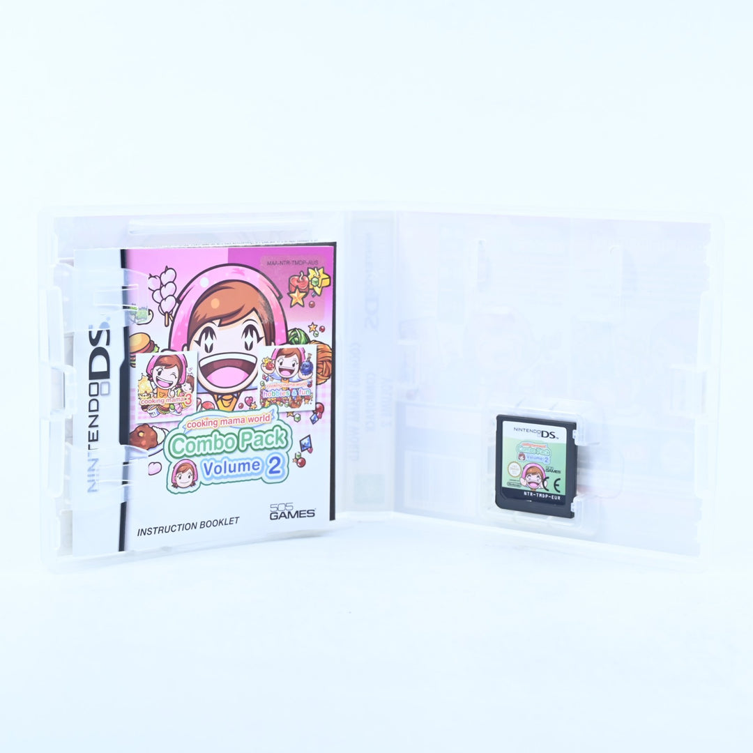 Cooking Mama World Combo Pack Volume 2 - Nintendo DS Game - PAL + Manual