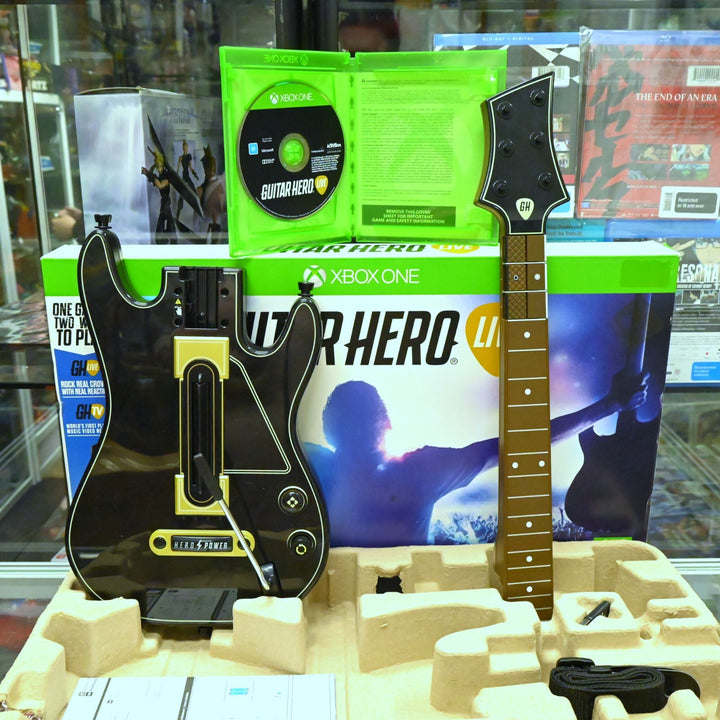 Guitar Hero Live - Xbox One Game Boxed + Guitar Dongle - PAL - FREE POST!