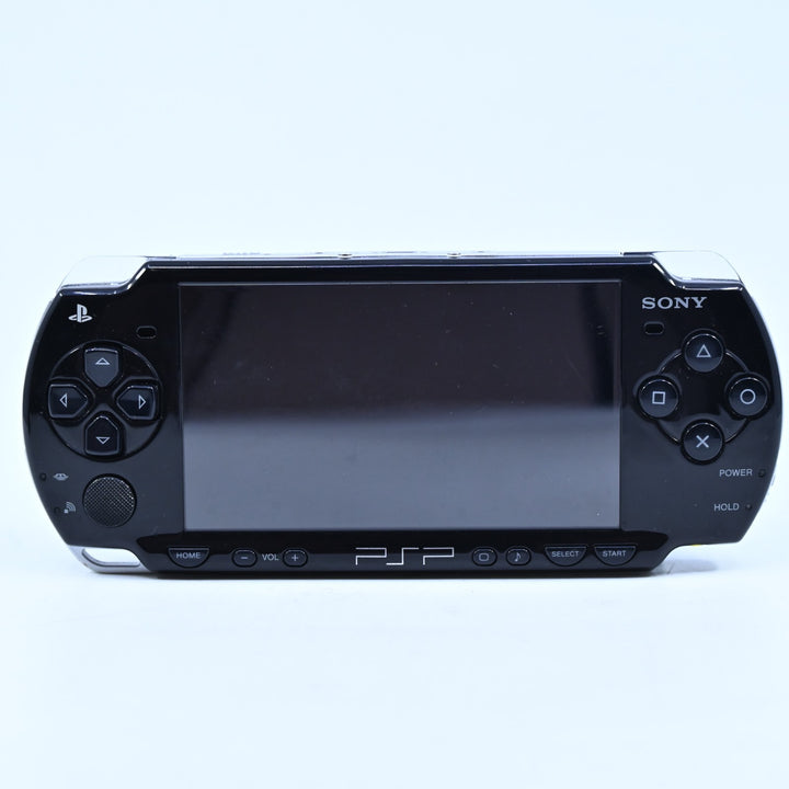 Black - Sony PSP Console - PSP-2002 - 2000 + NEW BATTERY! FREE POST!