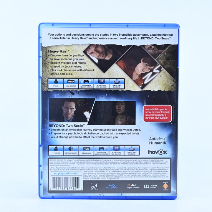Heavy Rain & Beyond: Two Souls Collection - Sony Playstation 4 / PS4 Game