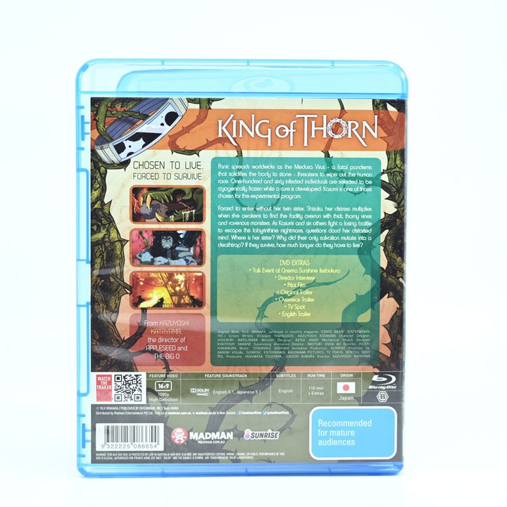 King of Thorn - Region B - Blu-ray - MINT DISC! Anime AUS