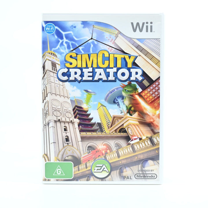 SimCity Creator - Nintendo Wii Game + Manual - PAL - MINT DISC!