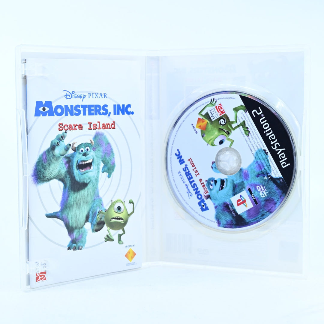 Monsters, Inc. Scare Island - Sony Playstation 2 / PS2 Game + Manual - PAL