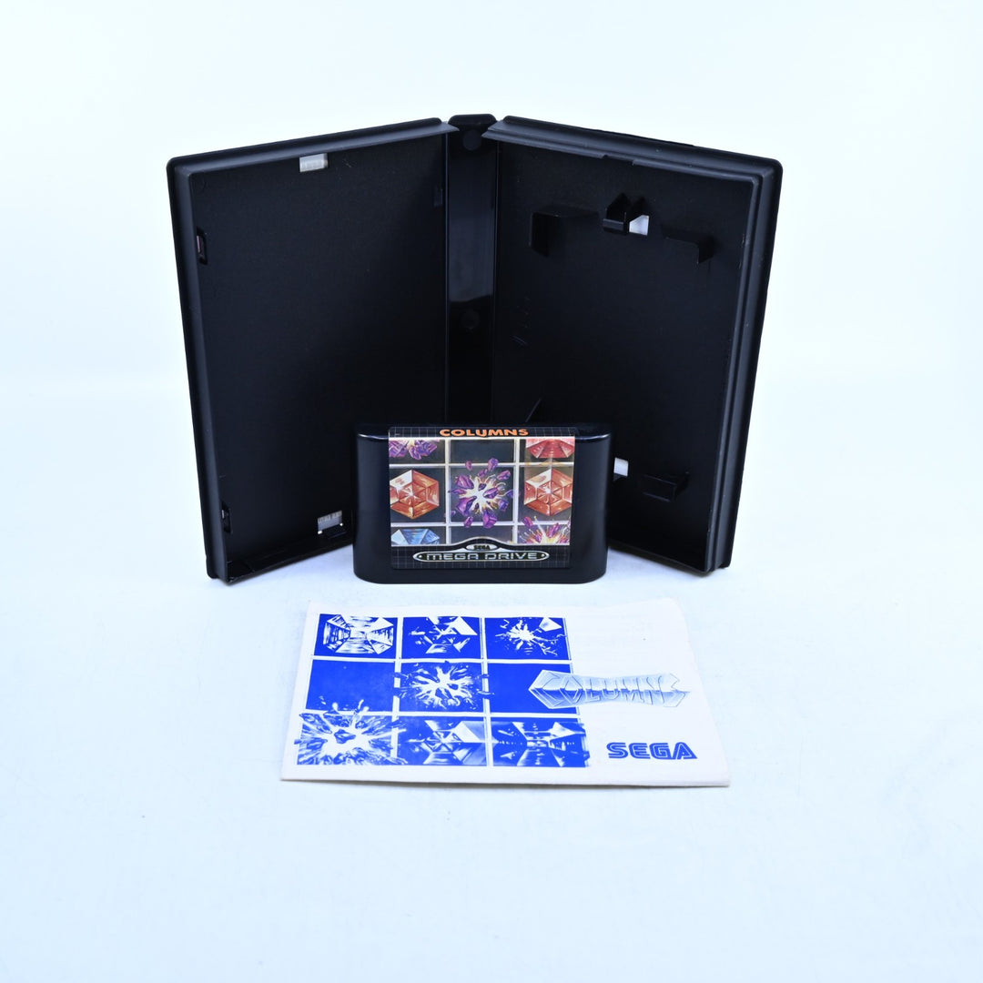 Columns - Sega Mega Drive Game + Manual - PAL - FREE POST!