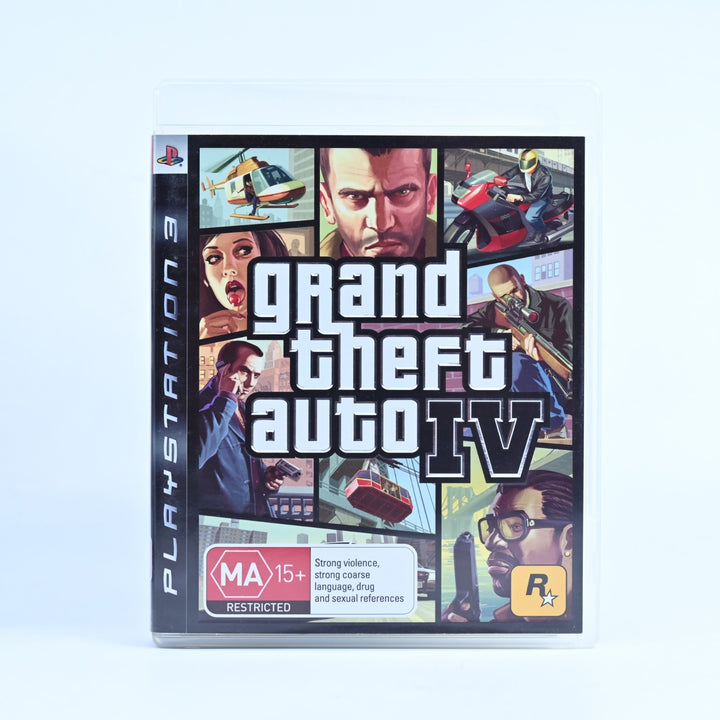 Grand Theft Auto IV - Sony Playstation 3 / PS3 Game + Manual + Map - MINT DISC!