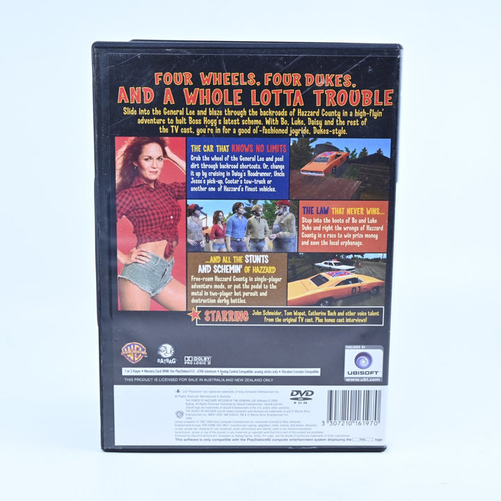 The Dukes of Hazzard: Return of the General Lee - PS2 Game + Manual - PAL