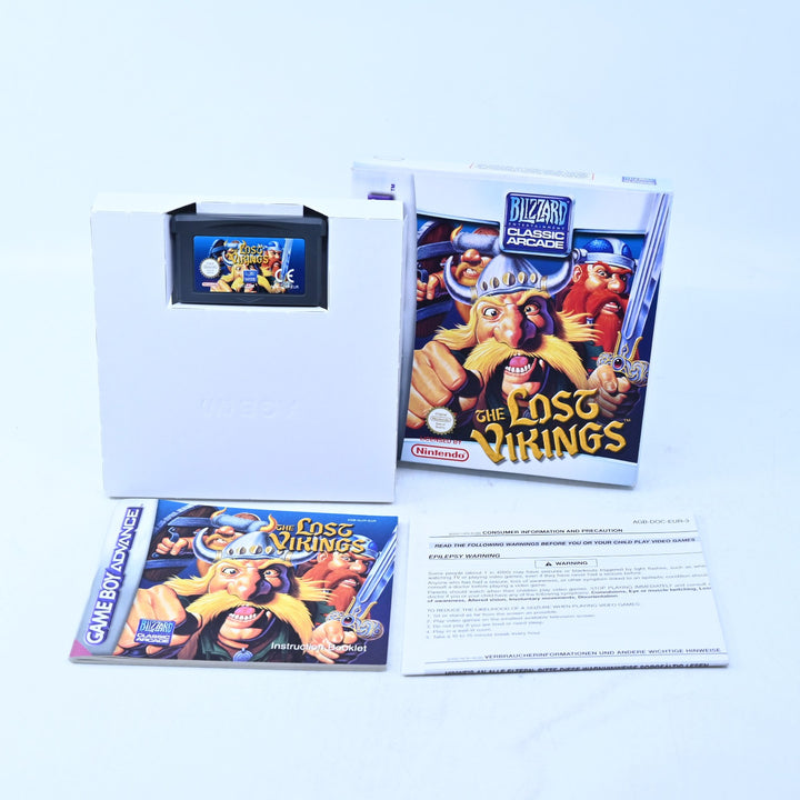 The Lost Vikings - Nintendo Gameboy Advance / GBA Boxed Game - PAL - FREE POST!