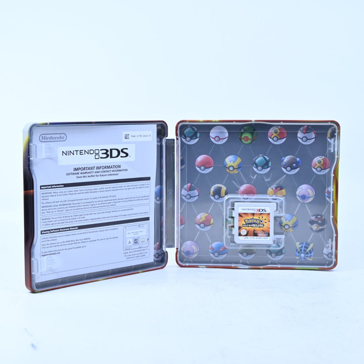 Pokemon Ultra Sun - Nintendo 3DS Game - PAL + Steelbook - FREE POST!