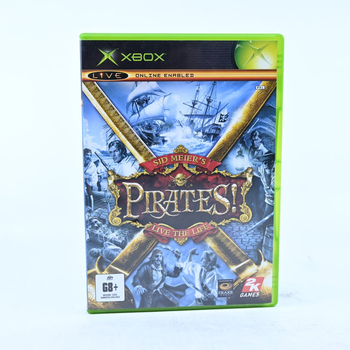 Sid Meier's Pirates - Original Xbox Game + Manual - PAL - MINT DISC!