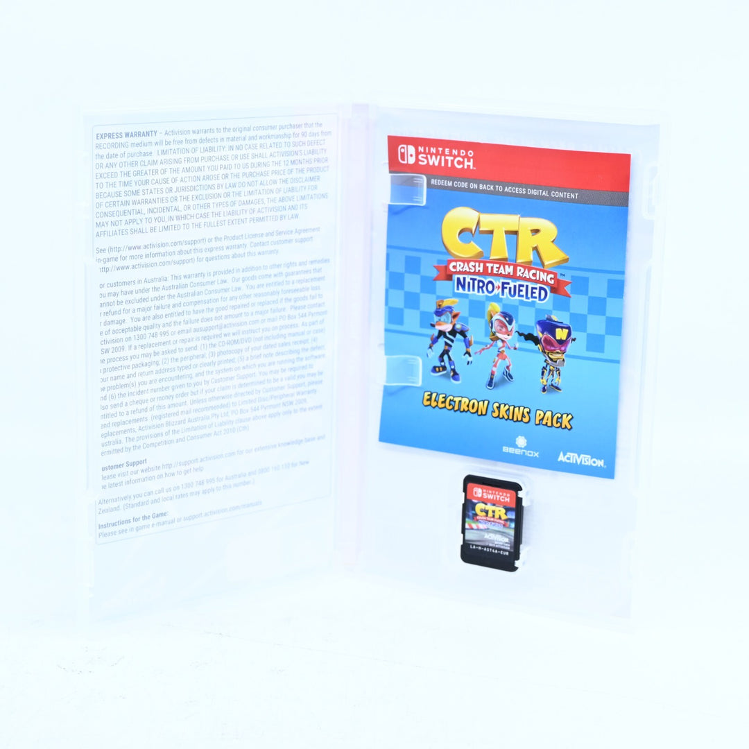 CTR Crash Team Racing Nitro Fueled - Nintendo Switch Game - FREE POST!