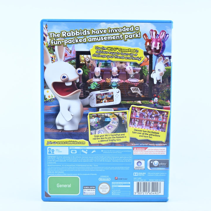 Rabbids Land - Nintendo Wii U Game - PAL - FREE POST!