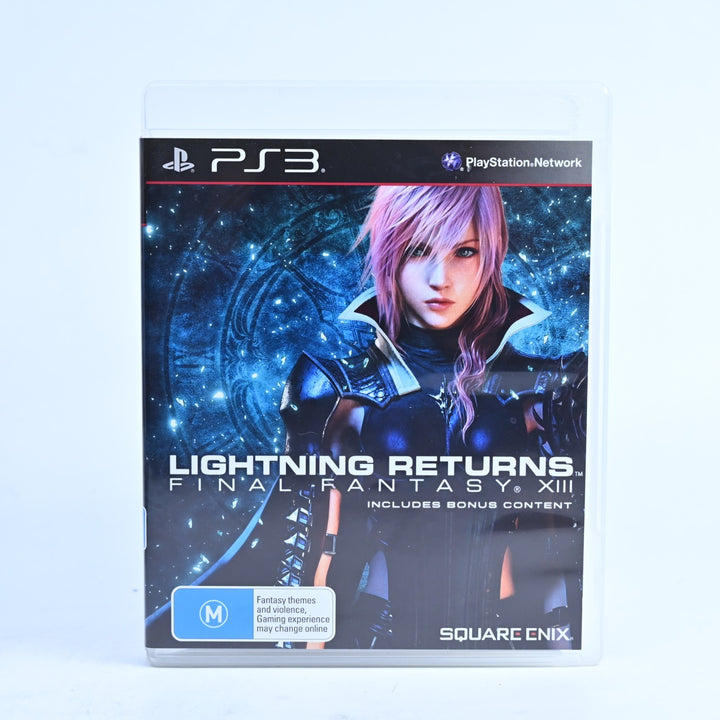 Lightning Returns: Final Fantasy XIII - Sony Playstation 3 / PS3 Game + Manual