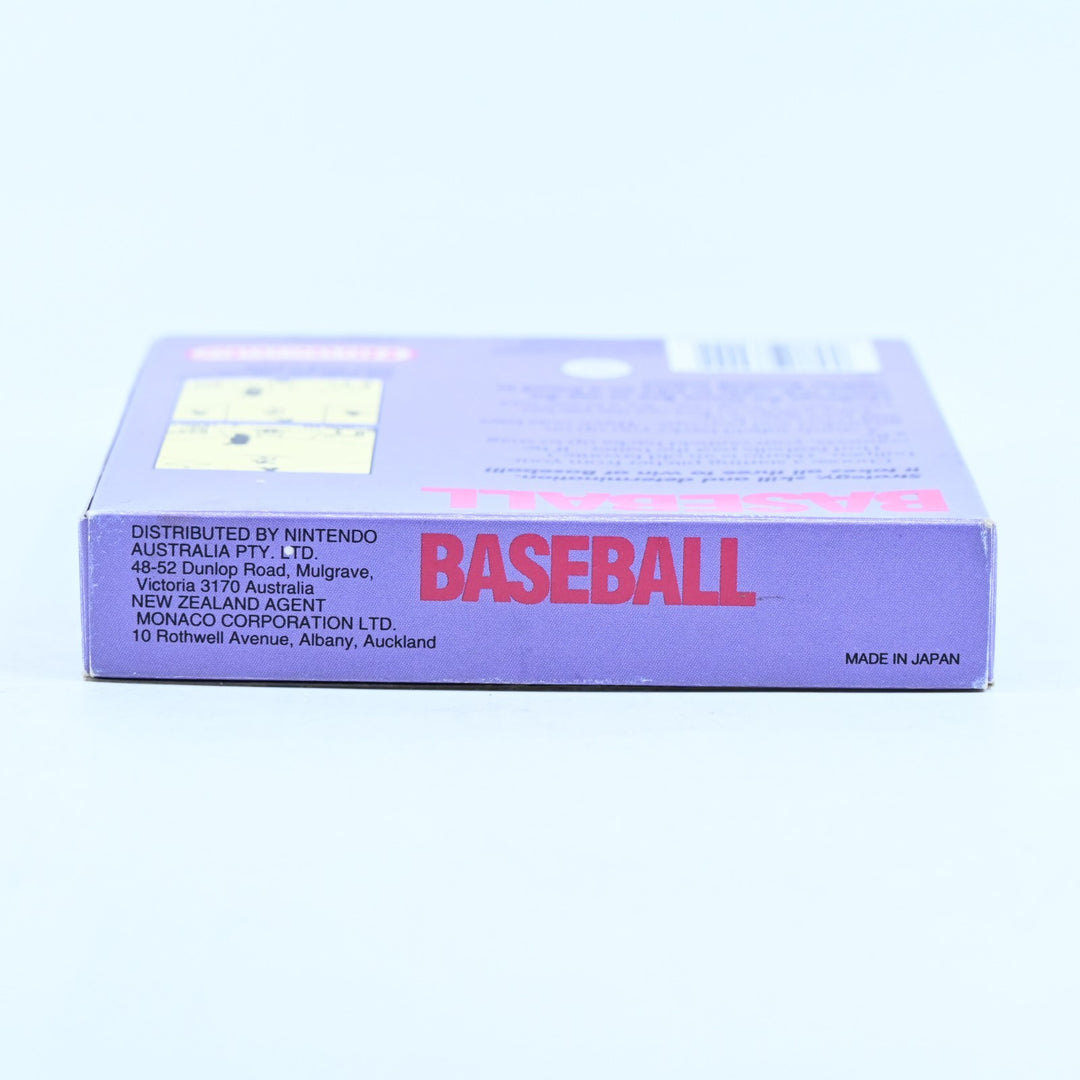 Baseball - Nintendo Gameboy Boxed Game - PAL - FREE POST!