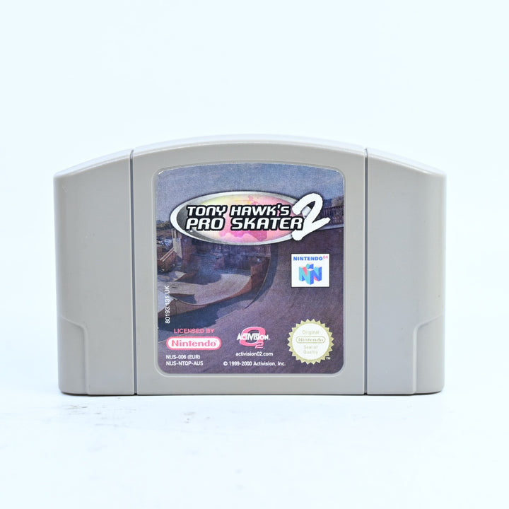 Tony Hawk's Pro Skater 2 - N64 / Nintendo 64 Game - PAL - FREE POST!