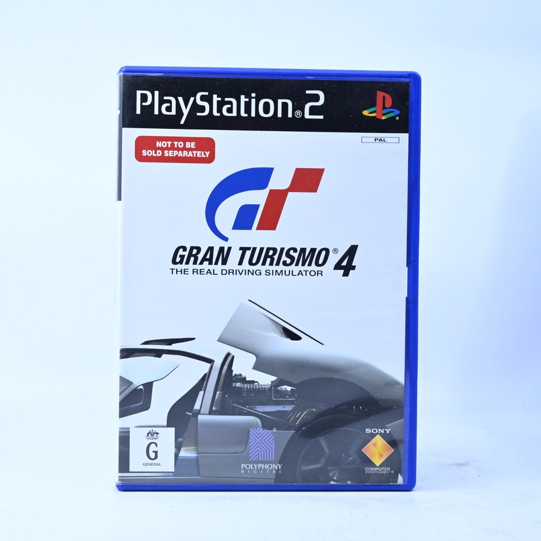 Gran Turismo 4 - Sony Playstation 2 / PS2 Game + Manual - PAL