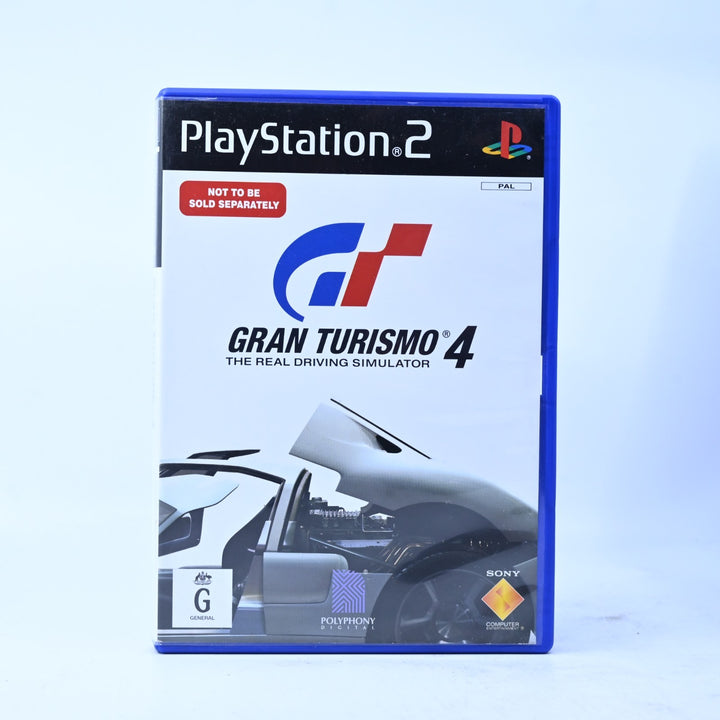 Gran Turismo 4 - Sony Playstation 2 / PS2 Game + Manual - PAL