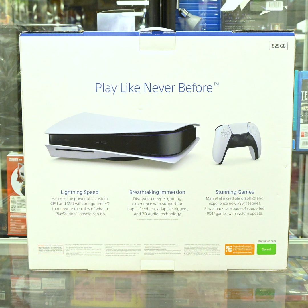 White - Standard / Disc Edition - Sony Playstation 5 / PS5 Boxed Console - PAL