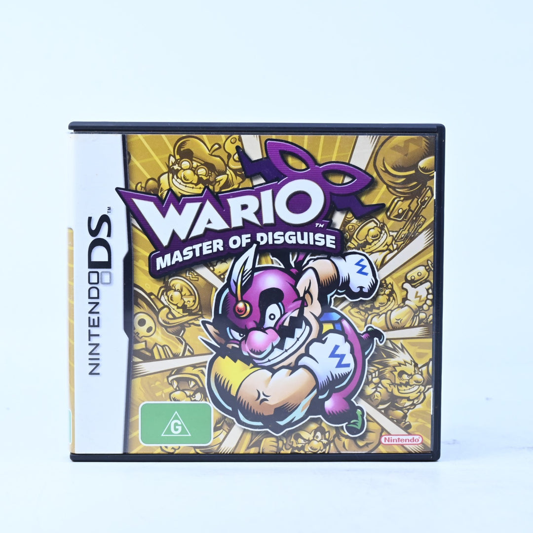 Wario Master of Disguise - Nintendo DS Game - PAL + Manual - FREE POST!