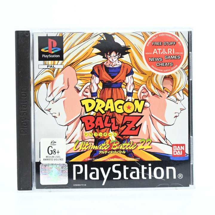 Dragon Ball Ultimate Battle 22 - No Manual - Sony Playstation 1 / PS1 Game - PAL