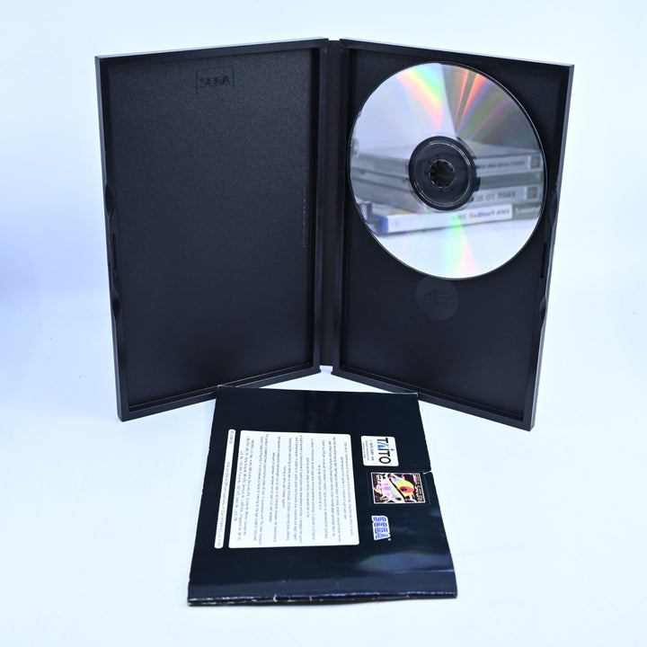 Darius II - Sega Saturn Game + Manual - PAL - MINT DISC!