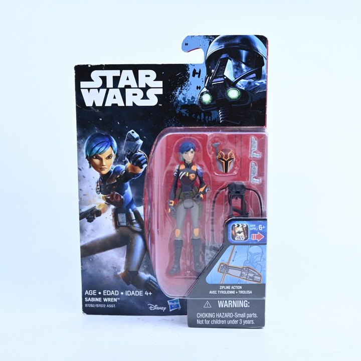 SEALED! Sabine Wren - Star Wars: Rebels - Action Figure