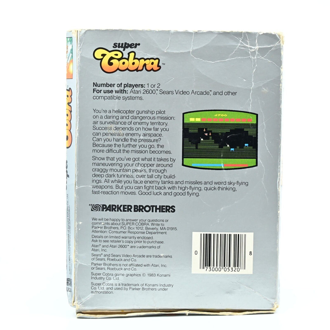 Super Cobra - Atari 2600 Boxed Game - PAL - FREE POST!