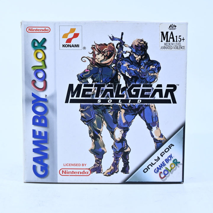 Metal Gear Solid - Nintendo Gameboy Color Boxed Game - PAL - FREE POST!