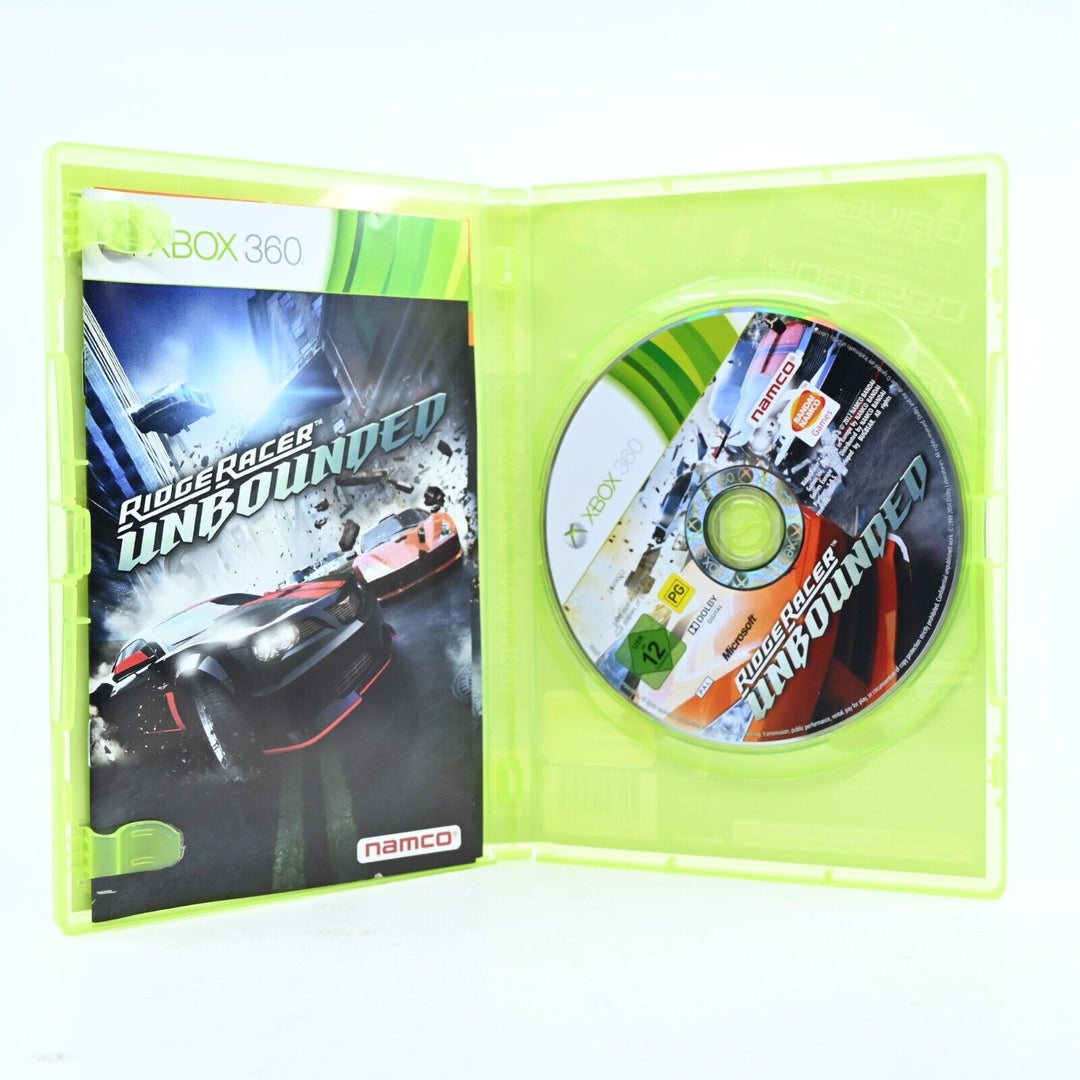 Ridge Racer: Unbounded - Limited Edition - Xbox 360 Game + Manual - PAL