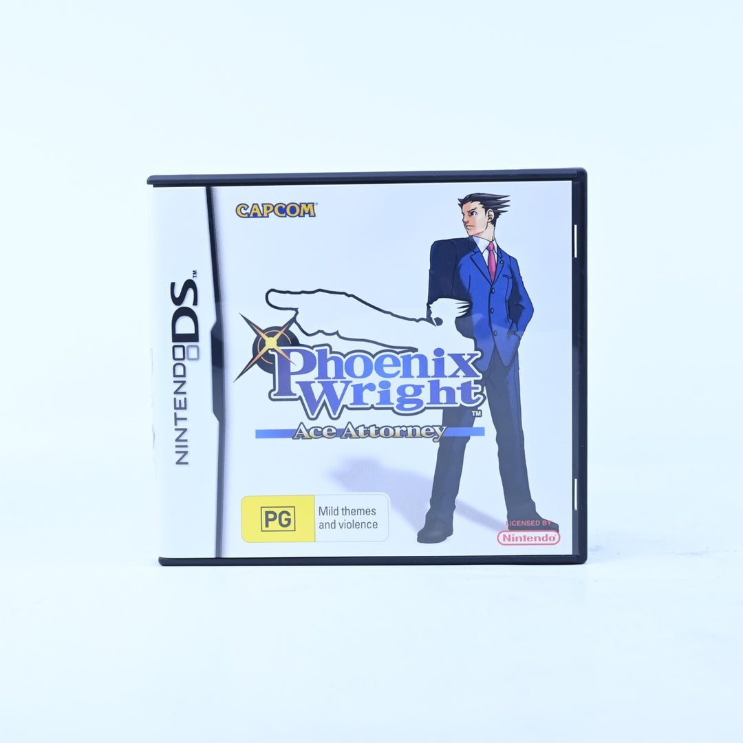 Phoenix Wright: Ace Attorney - Nintendo DS Game - PAL + Manual - FREE POST!