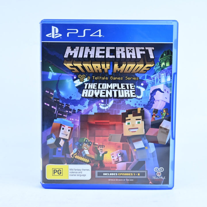 Minecraft Story Mode: The Complete Adventure - Sony Playstation 4 / PS4 Game