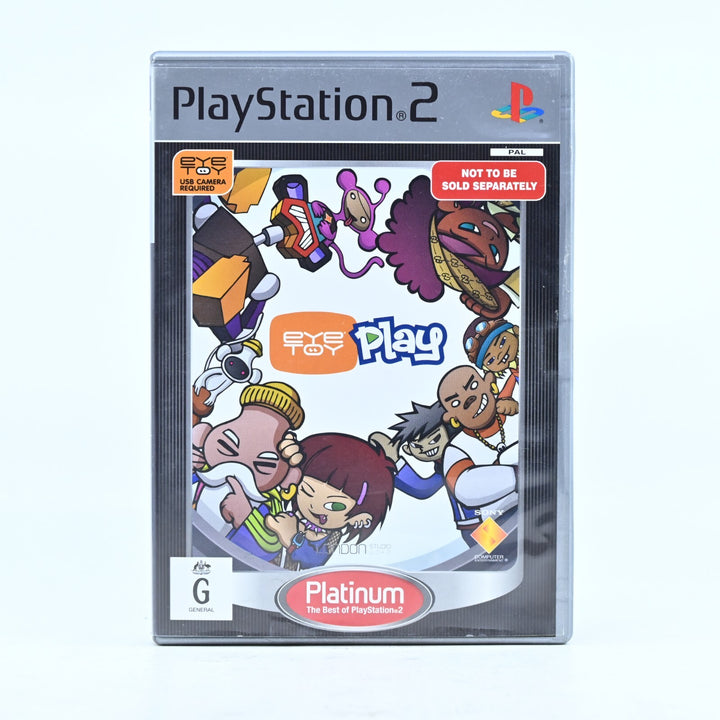 EyeToy: Play - Sony Playstation 2 / PS2 Game + Manual - PAL - MINT DISC!