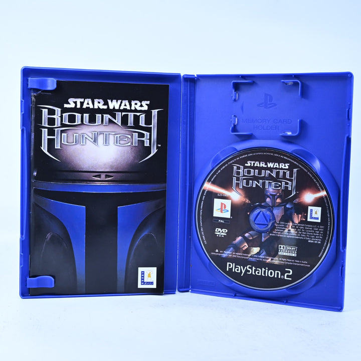 Star Wars Bounty Hunter - Sony Playstation 2 / PS2 Game + Manual - PAL