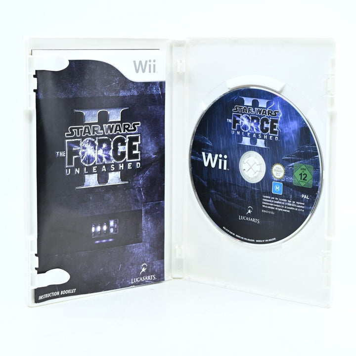 Star Wars: The Force Unleashed II - Nintendo Wii Game + Manual - MINT DISC!