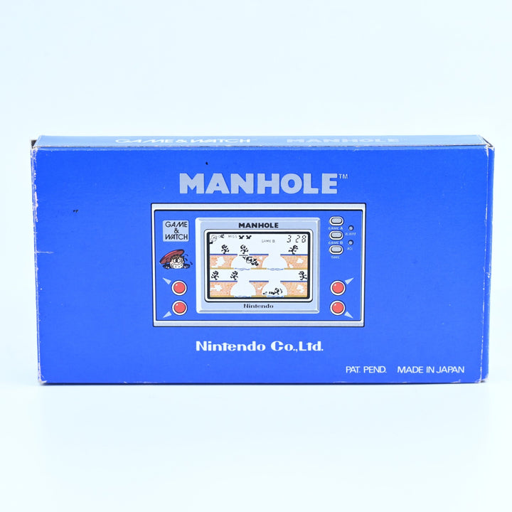 Manhole - NH-103 - Check Description - Nintendo Game & Watch Boxed Console