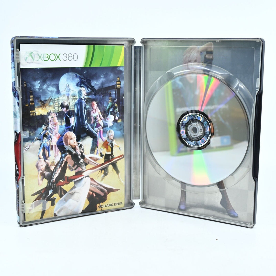 Final Fantasy XIII Lightning Returns Steelbook - Xbox 360 Game + Manual - PAL