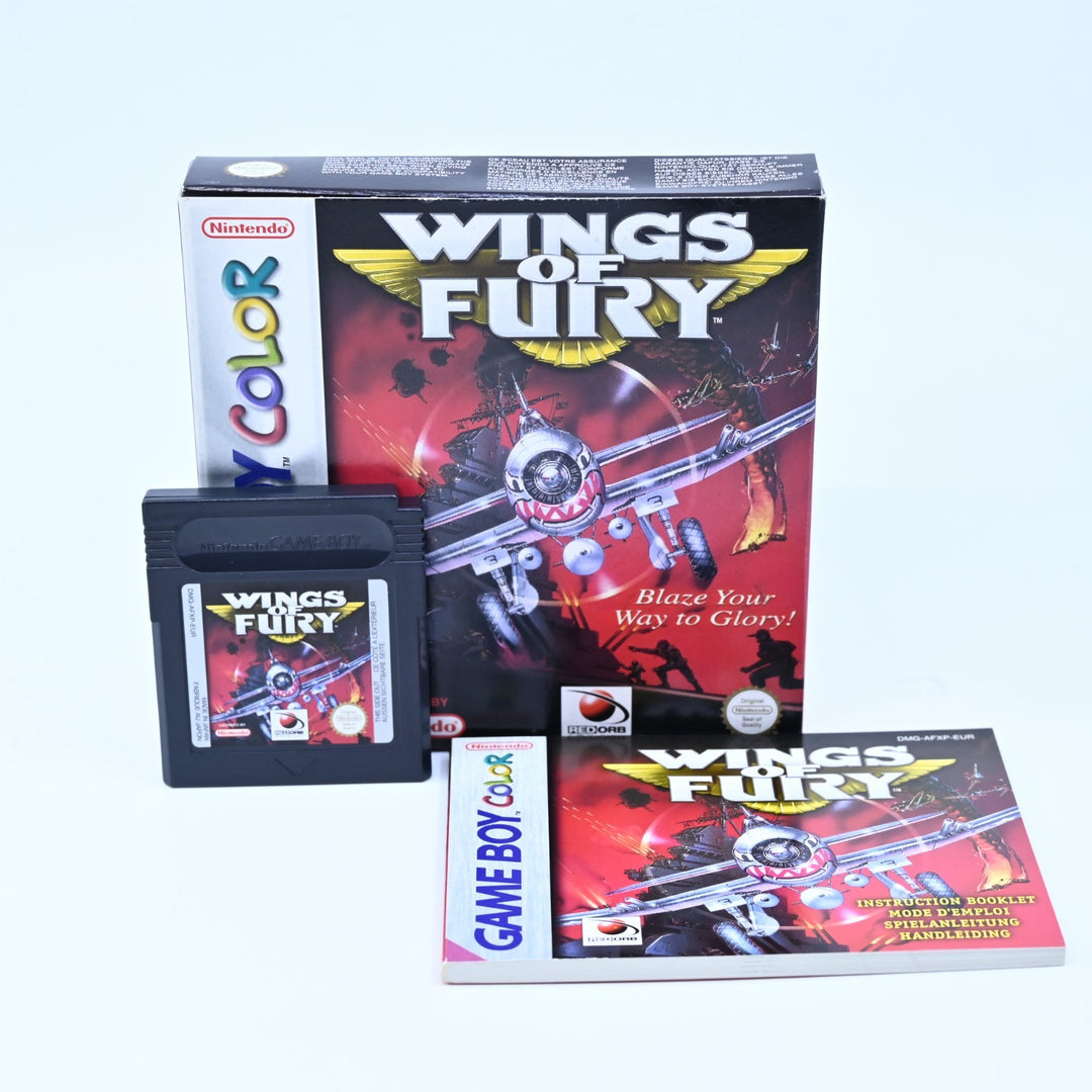 Wings of Fury - Nintendo Gameboy Color Boxed Game - PAL - FREE POST!