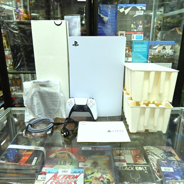 White - Standard / Disc Edition - Sony Playstation 5 / PS5 Boxed Console - PAL