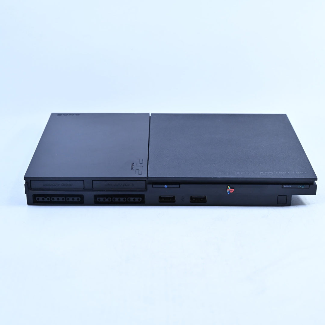 Charcoal Black - PS2 Slim Boxed Console - SCPH-90002 - AUS PAL - FREE POST