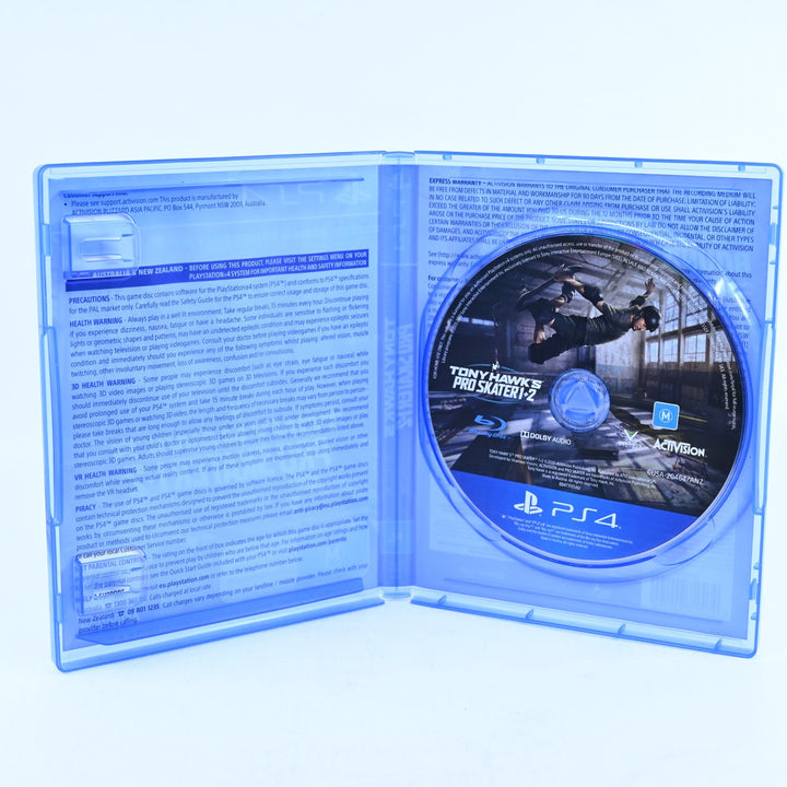 Tony Hawk's Pro Skater 1 + 2 - Sony Playstation 4 / PS4 Game - MINT DISC!