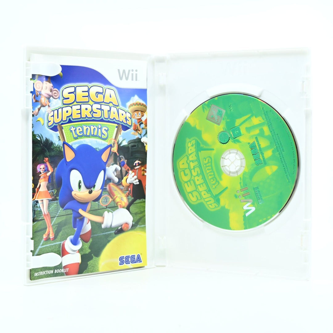 Sega Superstars Tennis - Nintendo Wii Game + Manual - PAL - FREE POST!