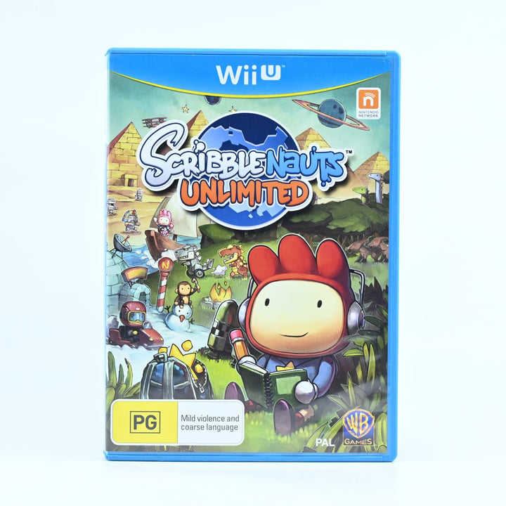 Scribblenauts Unlimited - Nintendo Wii U Game - PAL - FREE POST!