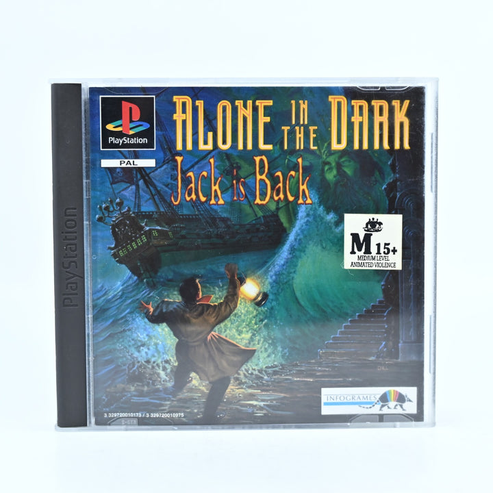 Alone in the Dark: Jack is Back - Sony PS1 Game + Manual - MINT DISC!