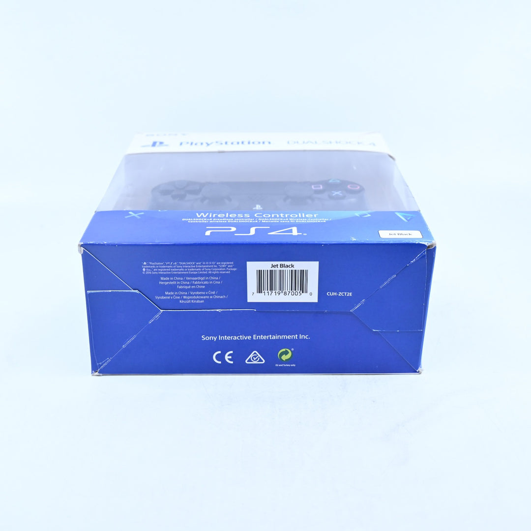 Sony Jet Black DualShock 4 Controller - Boxed Sony PS4 Accessory