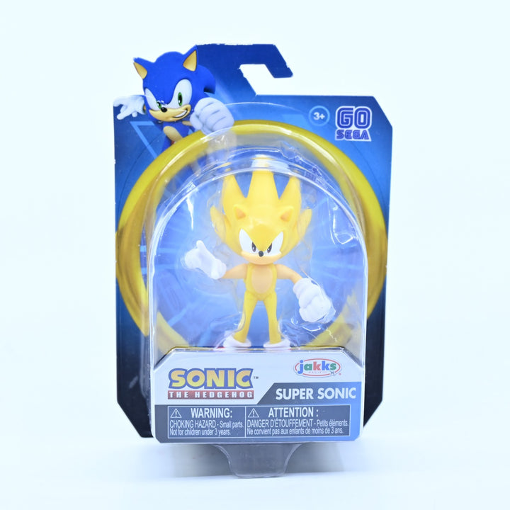 SEALED! Super Sonic - Jakks Pacific - Sonic the Hedgehog - Action Figure / Toy