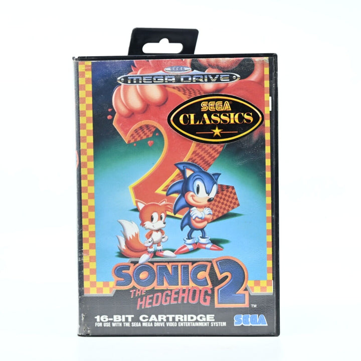 Sonic The Hedgehog 2 - Sega Mega Drive Game - PAL - FREE POST!