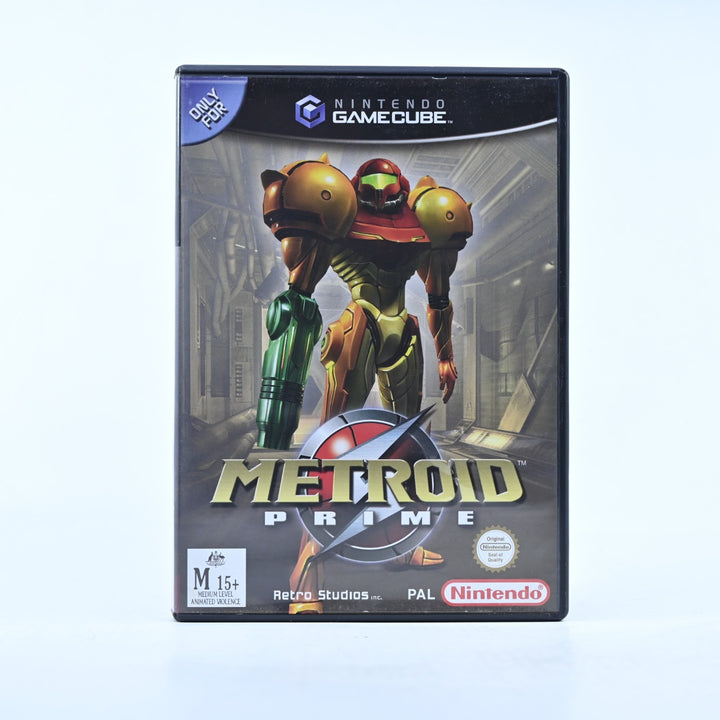 Metroid Prime - Nintendo Gamecube Game + Manual - PAL - FREE POST!