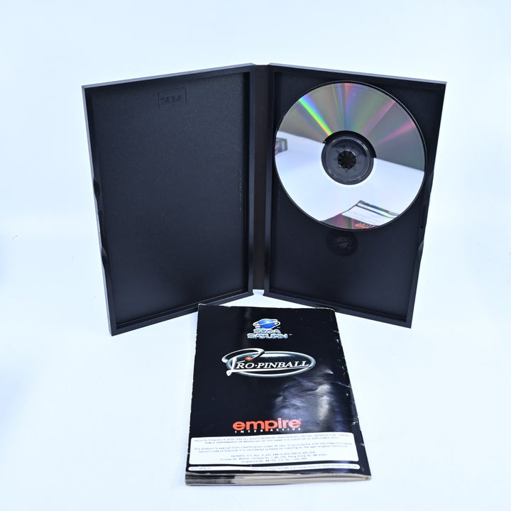 Pro Pinball - The Web - Sega Saturn Game + Manual - PAL - MINT DISC!