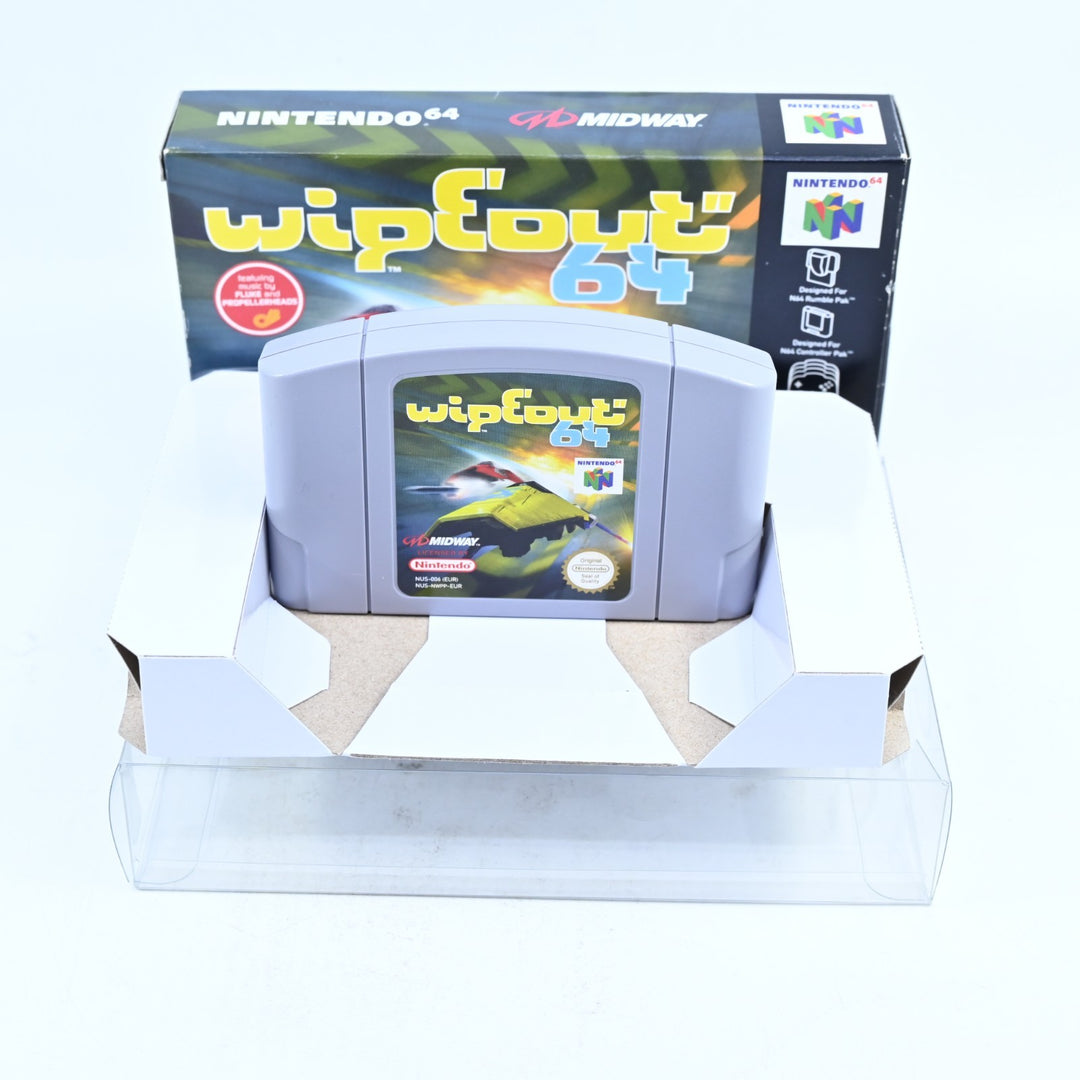 Wipeout 64 - N64 / Nintendo 64 Boxed Game - No Manual - PAL - FREE POST!