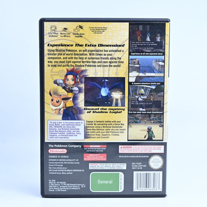 Pokemon: XD Gale Of Darkness - Nintendo Gamecube Game + Manual - PAL