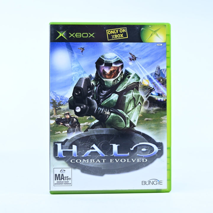 Halo: Combat Evolved - Original Xbox Game + Manual - PAL - MINT DISC!